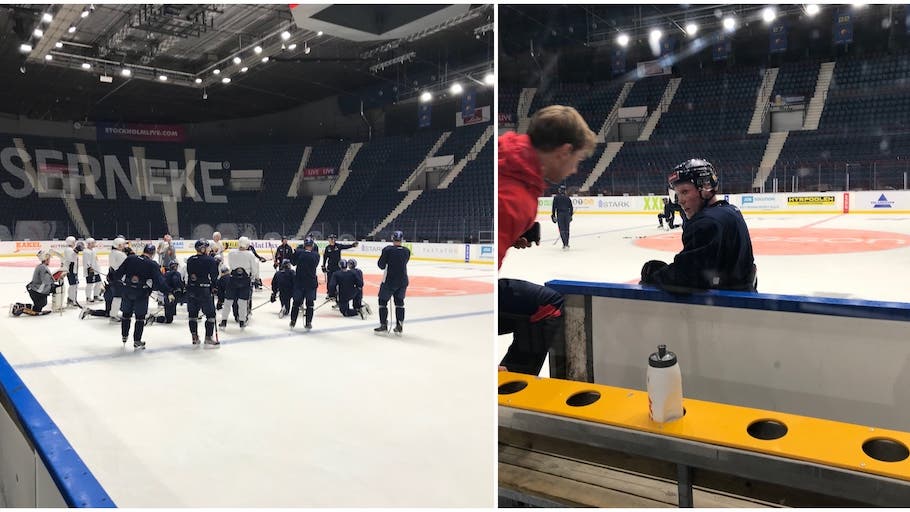 (9842) Djurgårdsträning/Kalle Östman