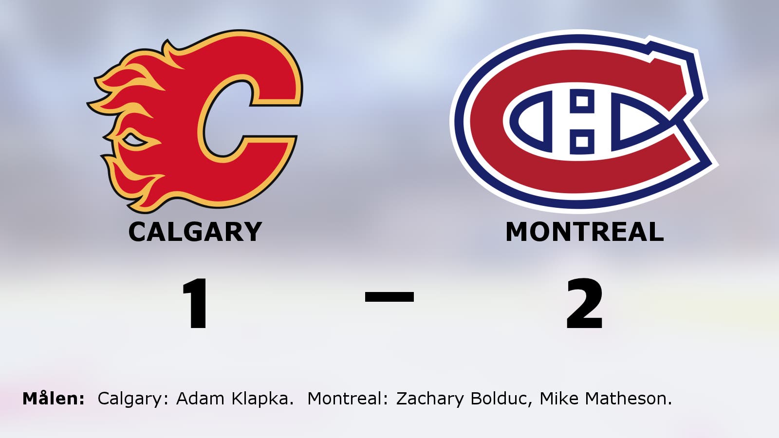 Montreal starkast – avgjorde i förlängningen mot Calgary