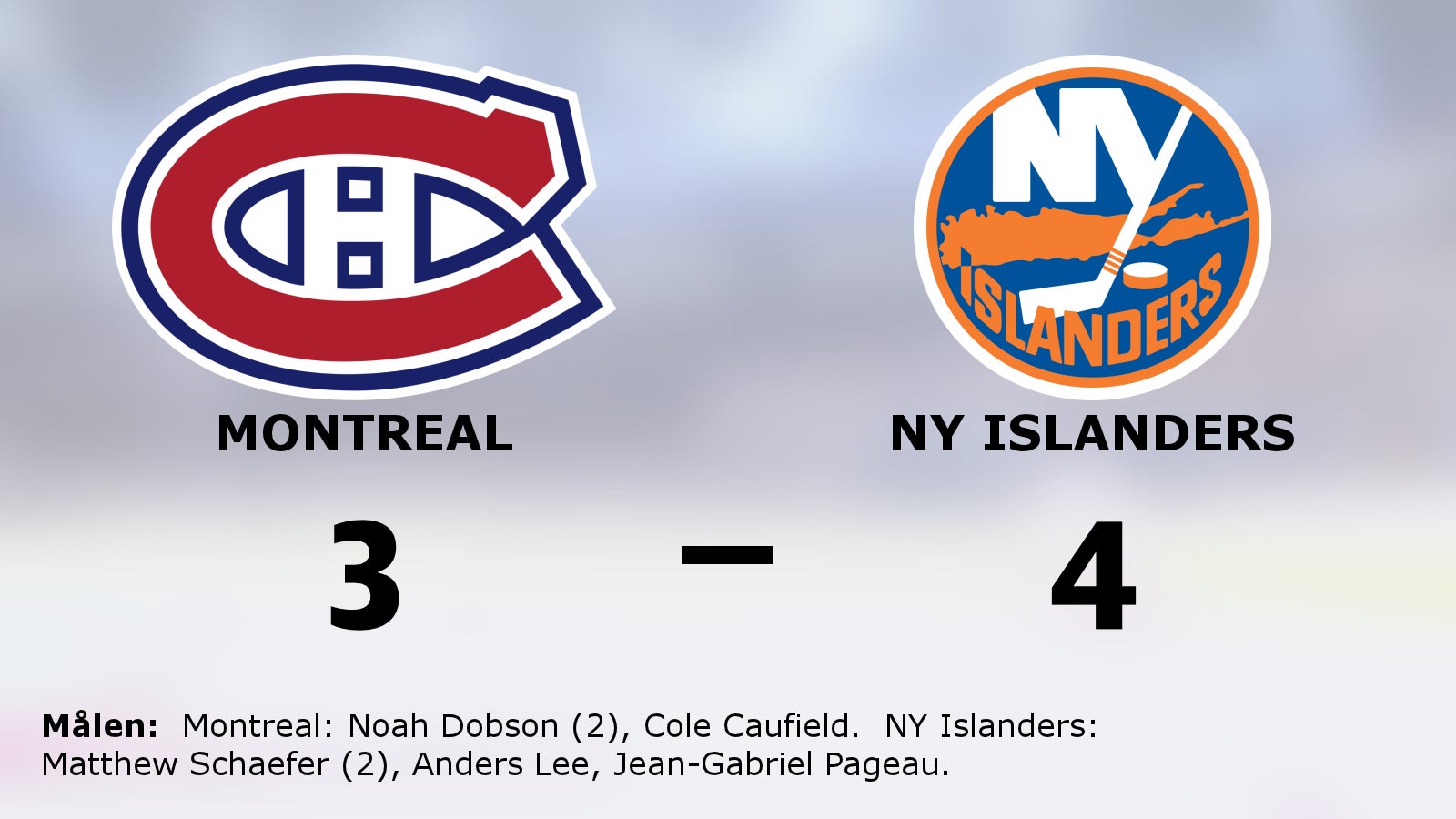 NY Islanders kvitterade sent – avgjorde i förlängningen