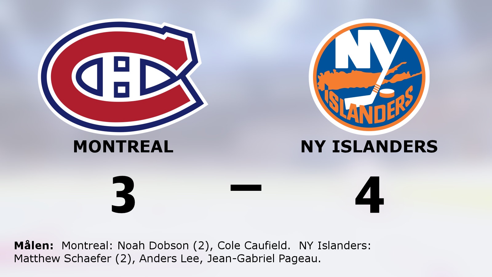 NY Islanders kvitterade sent – avgjorde i förlängningen