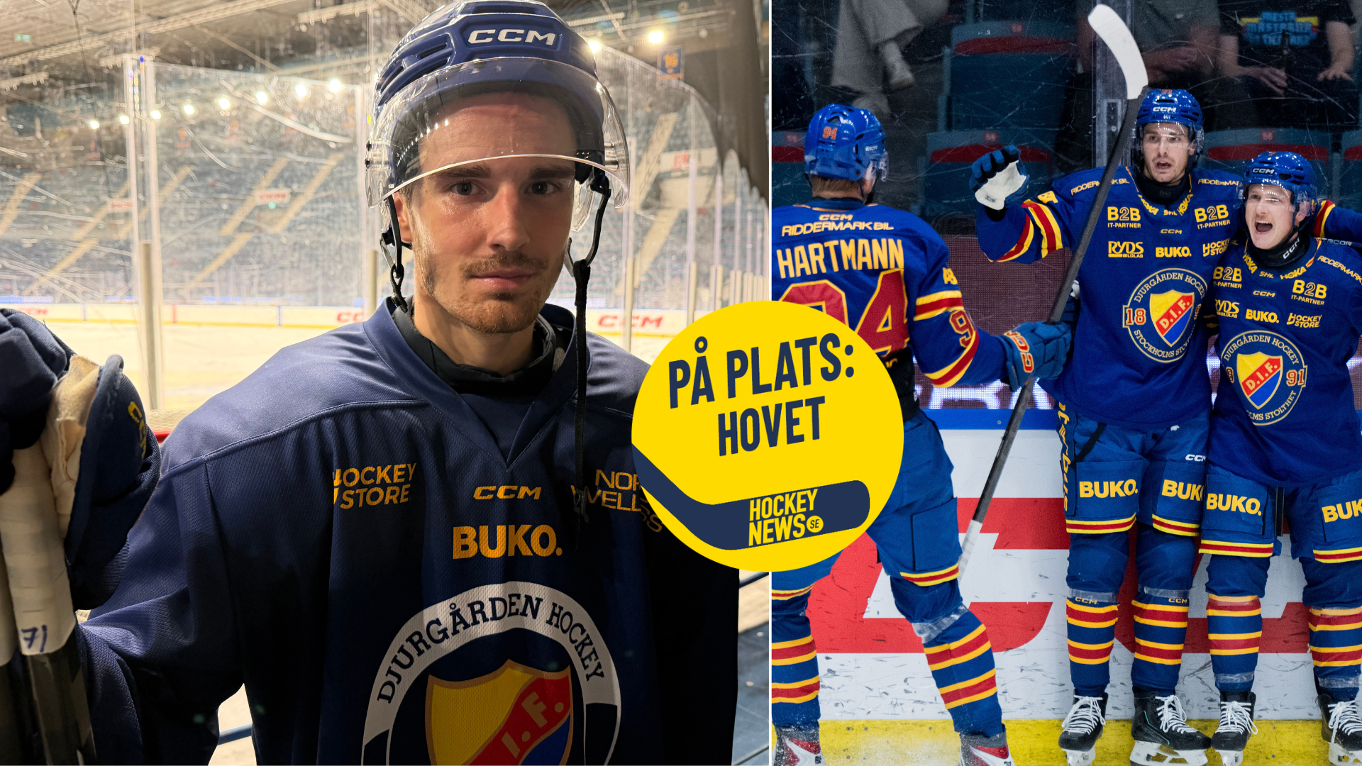 Nils Åman trivs bra med sina nya kedjekamrater.