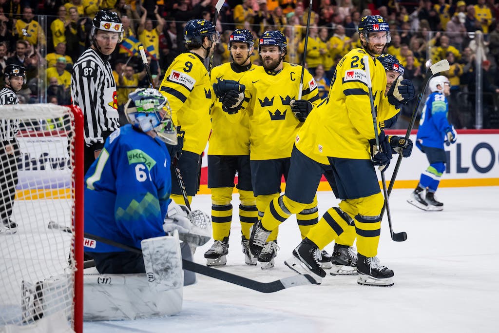 Marcus Pettersson Tre Kronor Slovenien