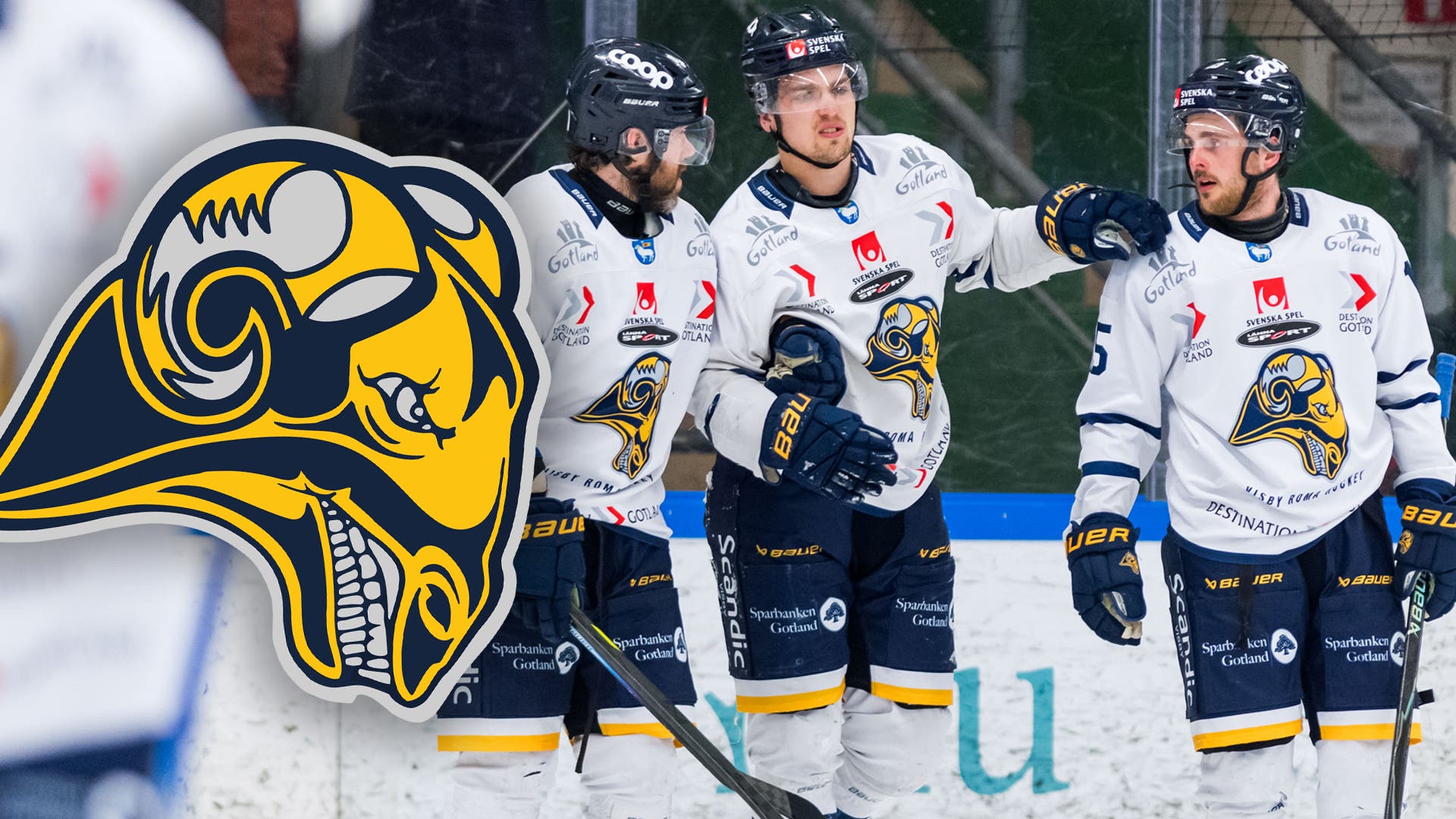 visby roma Elias Lindström, Nicklas Dahlberg, Alexander Bjurström