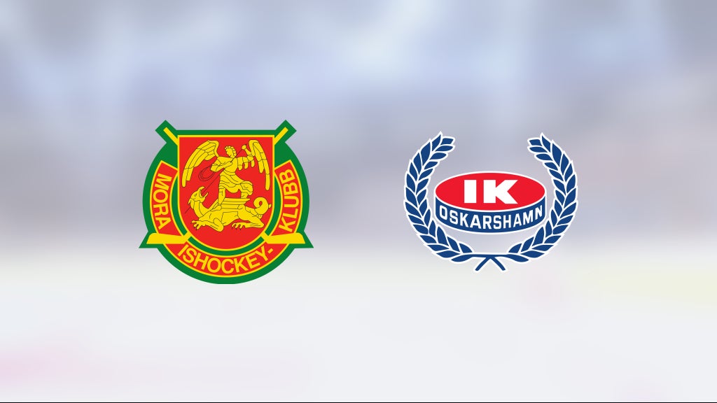 Mora vann efter förlängning mot Oskarshamn
