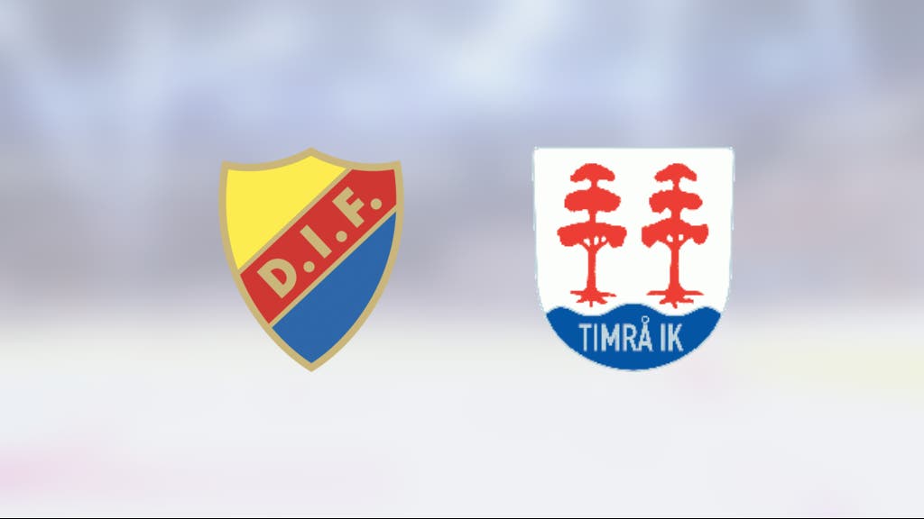 Djurgården tog hem segern mot Timrå IK på hemmaplan