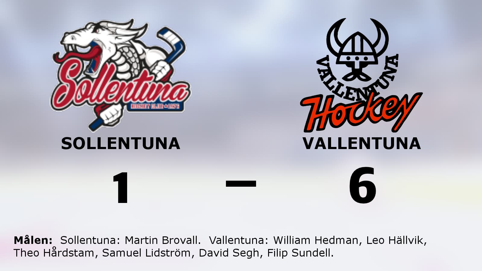 Seger för Vallentuna – steg åt rätt håll mot Sollentuna