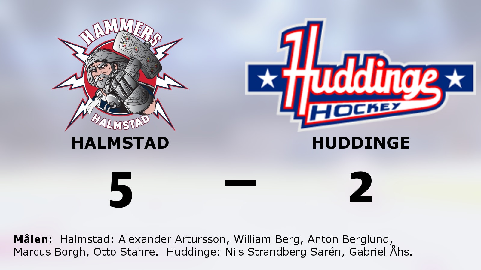 Tre poäng till Halmstad efter avgörande i slutperioden mot Huddinge