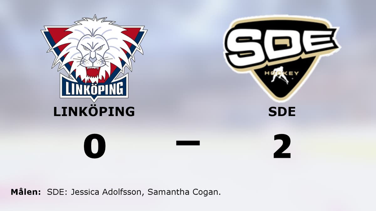 Bortasegern mot Linköping förlänger sviten för SDE