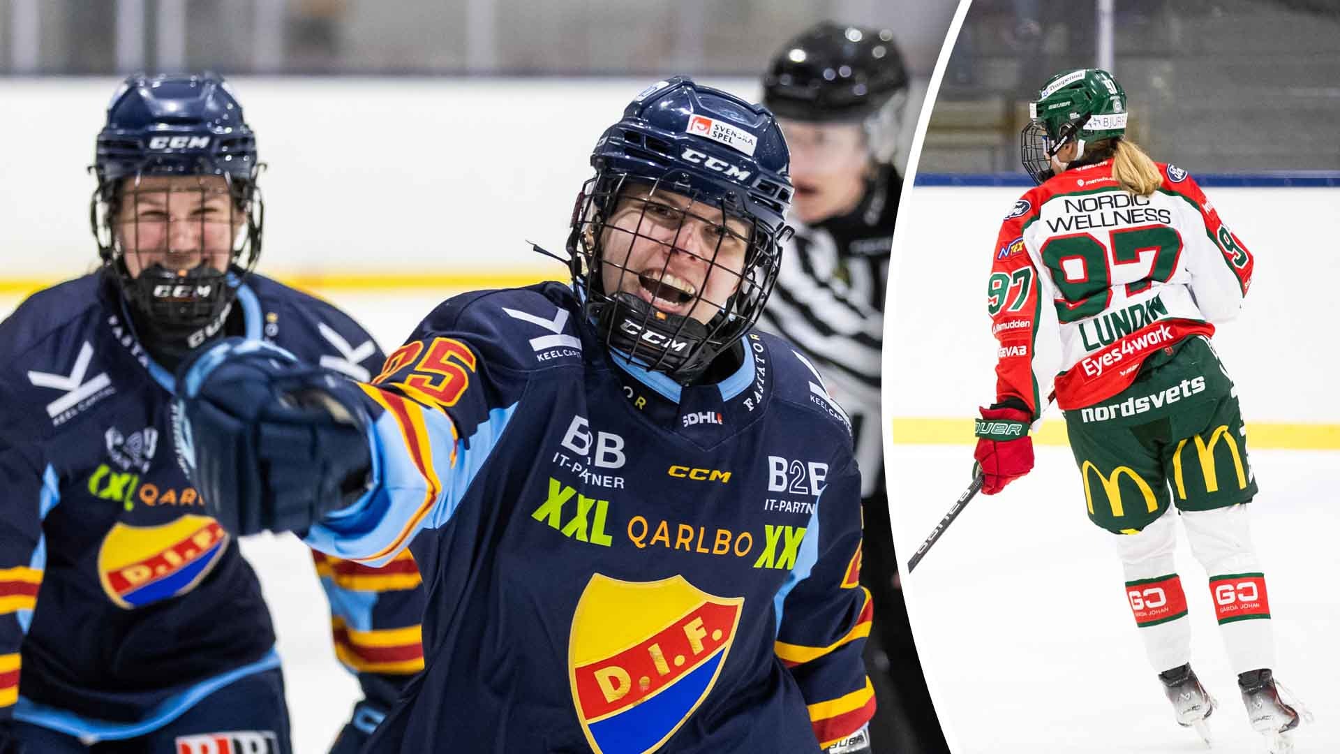 Djurgården - FHC, SDHL (Montage)