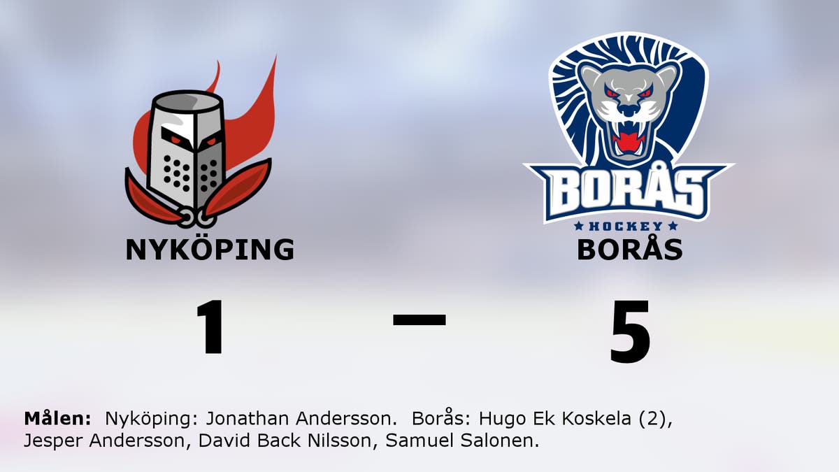 Hugo Ek Koskela i form när Borås vann mot Nyköping