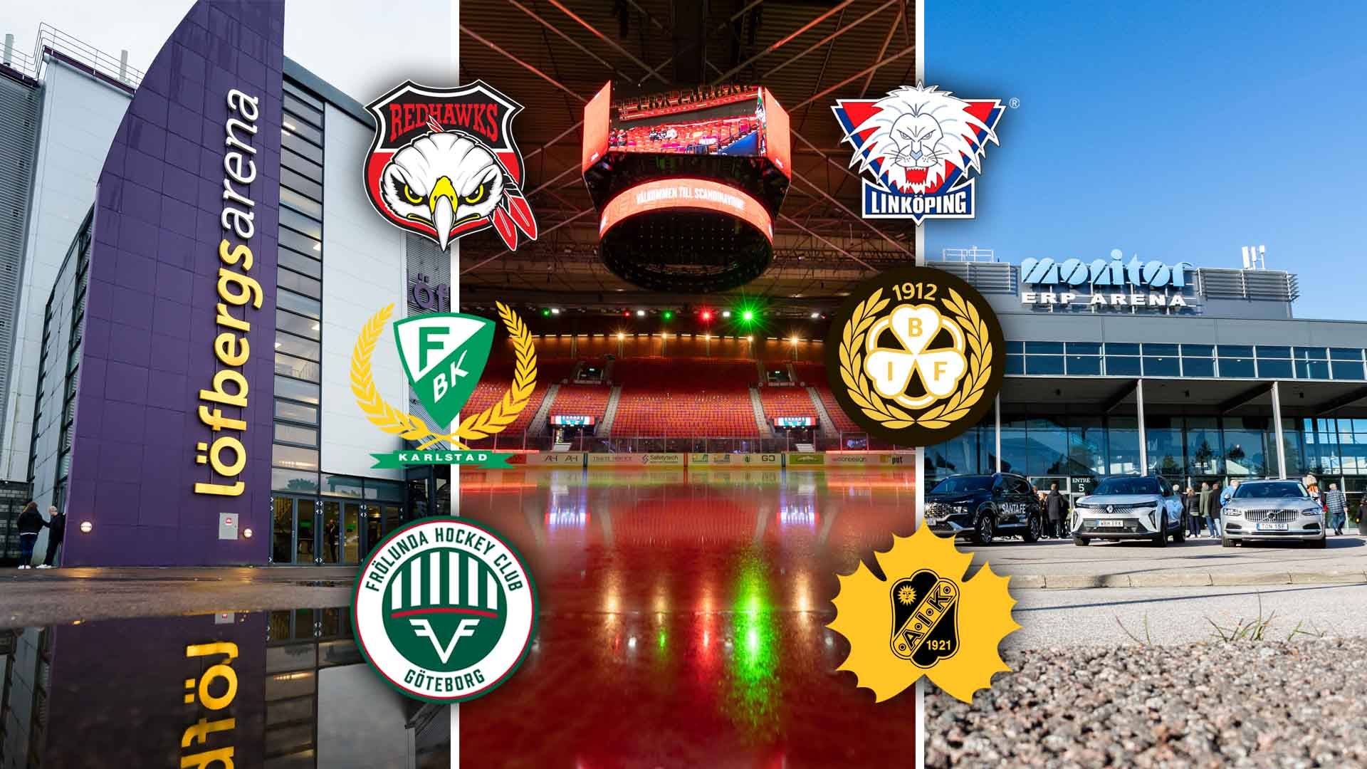 SHL:s bästa hockeystad