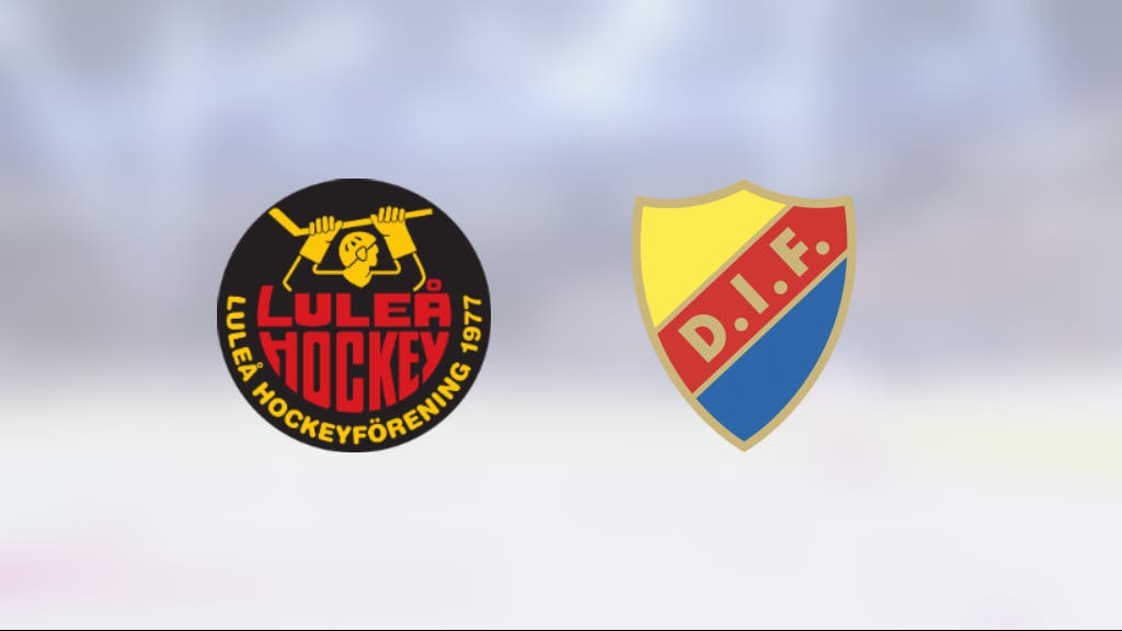 Seger för Luleå hemma mot Djurgården