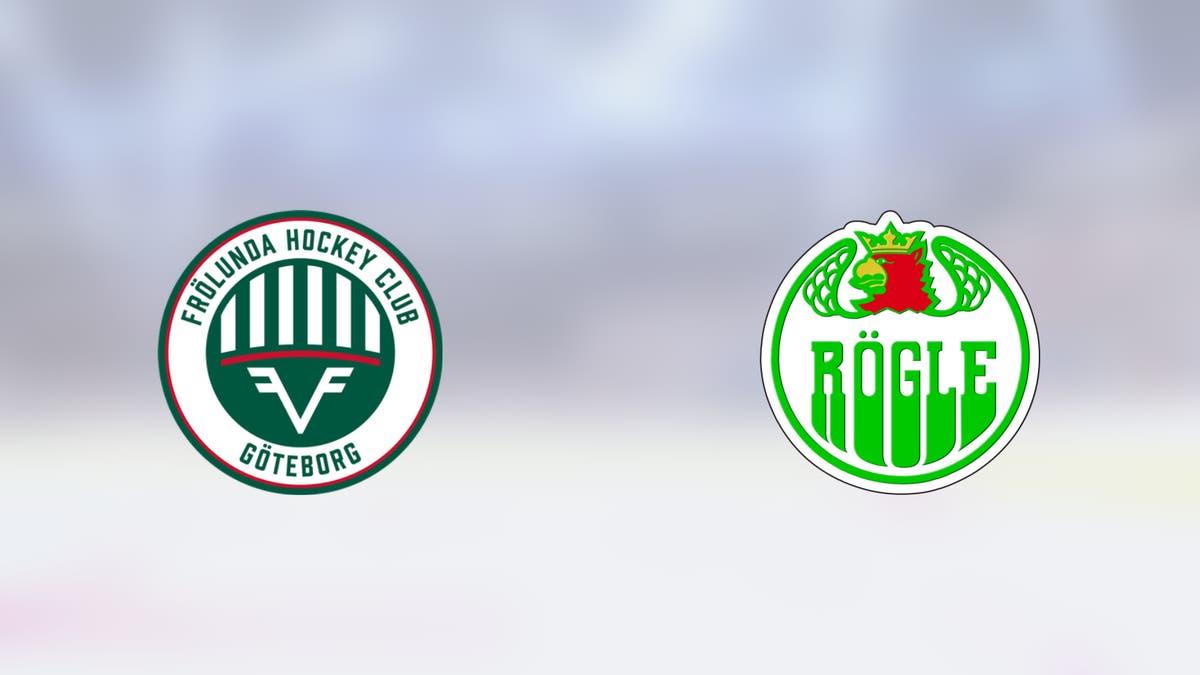 Rögle på jakt efter ännu en seger – möter Frölunda