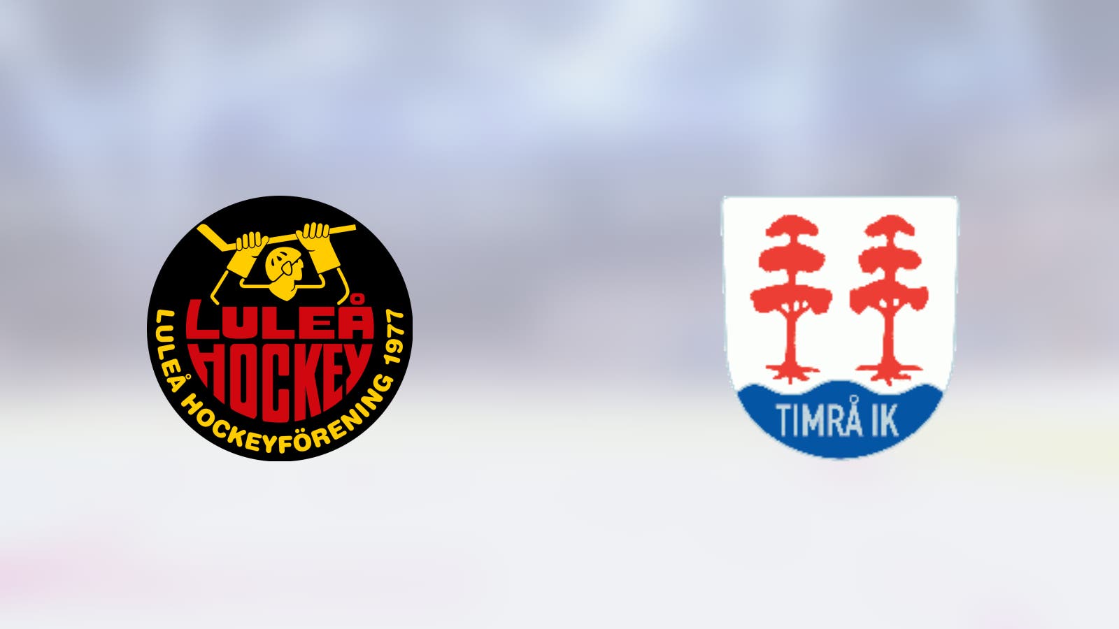 Luleå spelar hemma mot Timrå U20 i Lulebohallen i dag