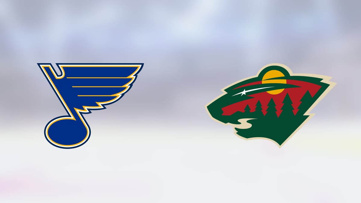NHL startar med match mellan St Louis och Minnesota