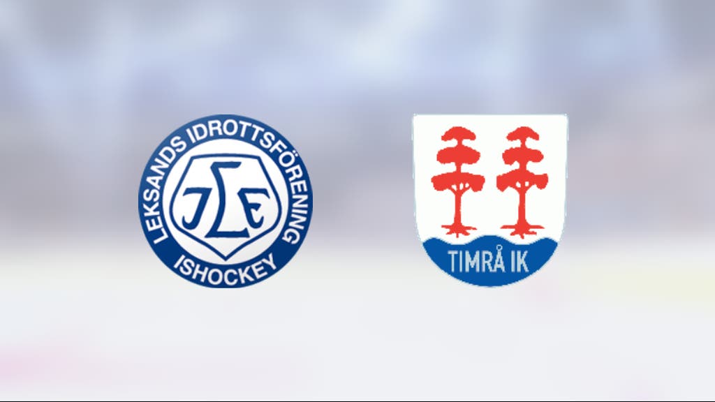 Leksand utklassade Timrå J20 – seger med 7–1