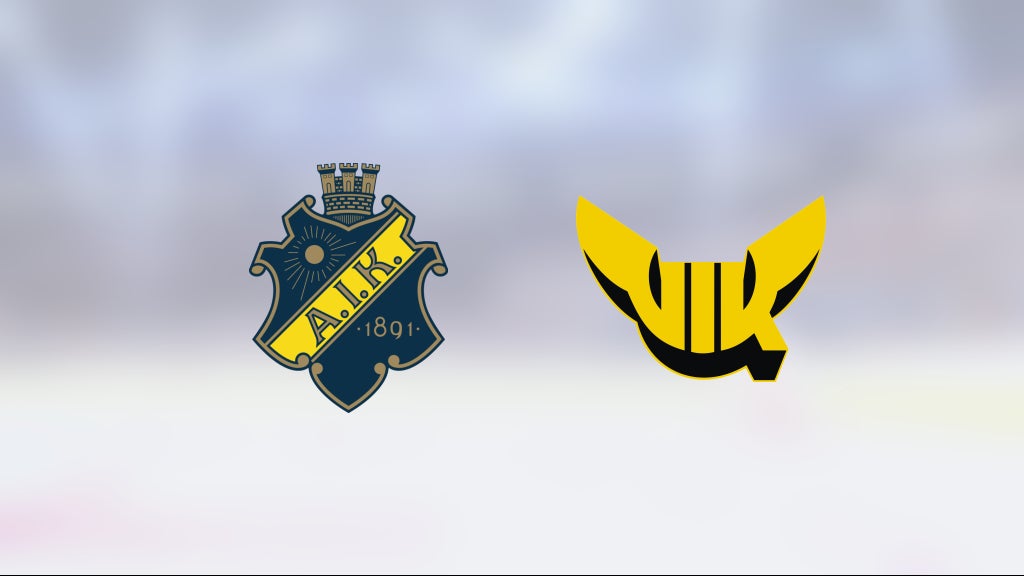 Ljungman och Sjöqvist matchvinnare när AIK besegrade Västerås
