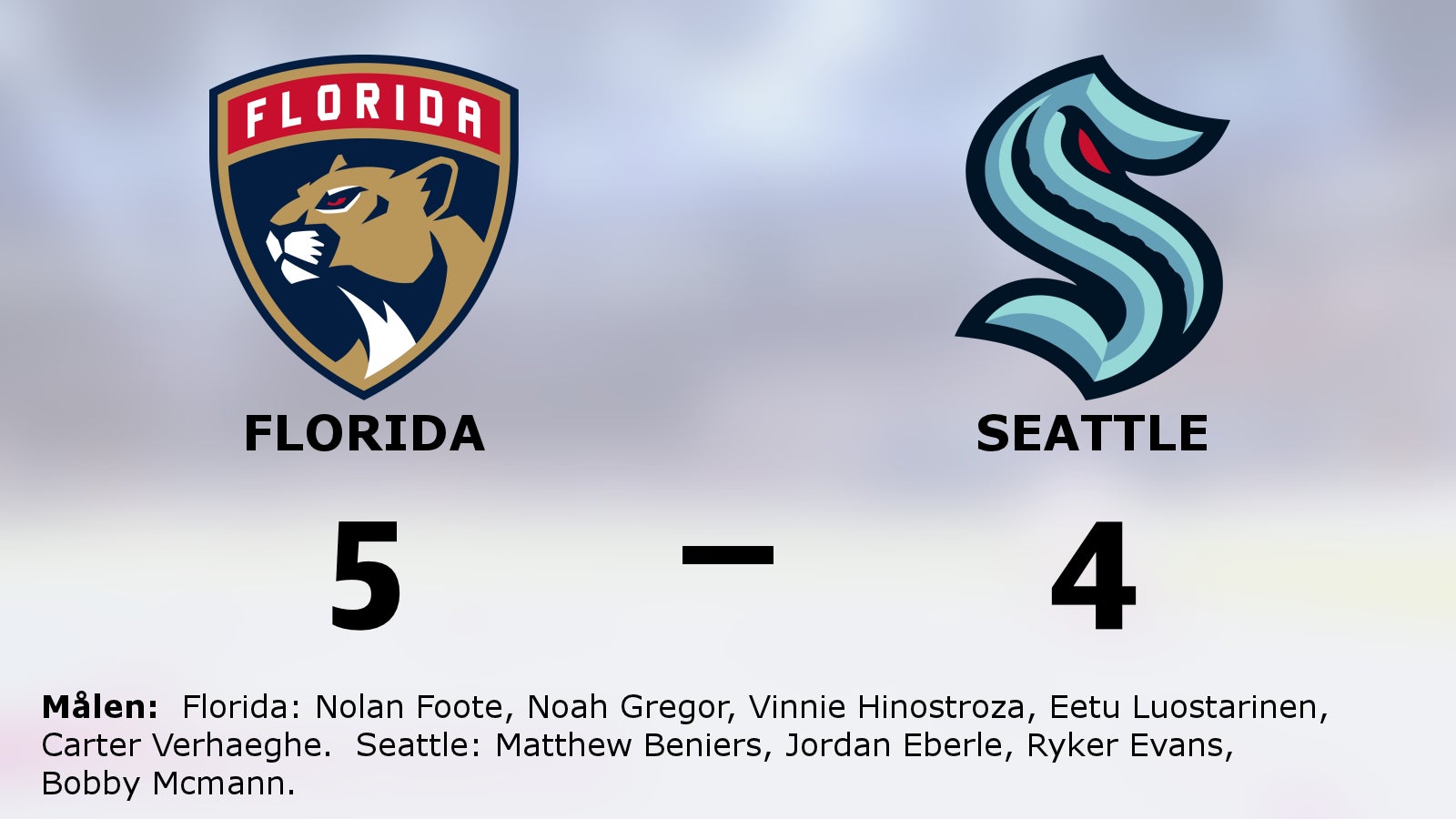 Seger på straffar för Florida hemma mot Seattle