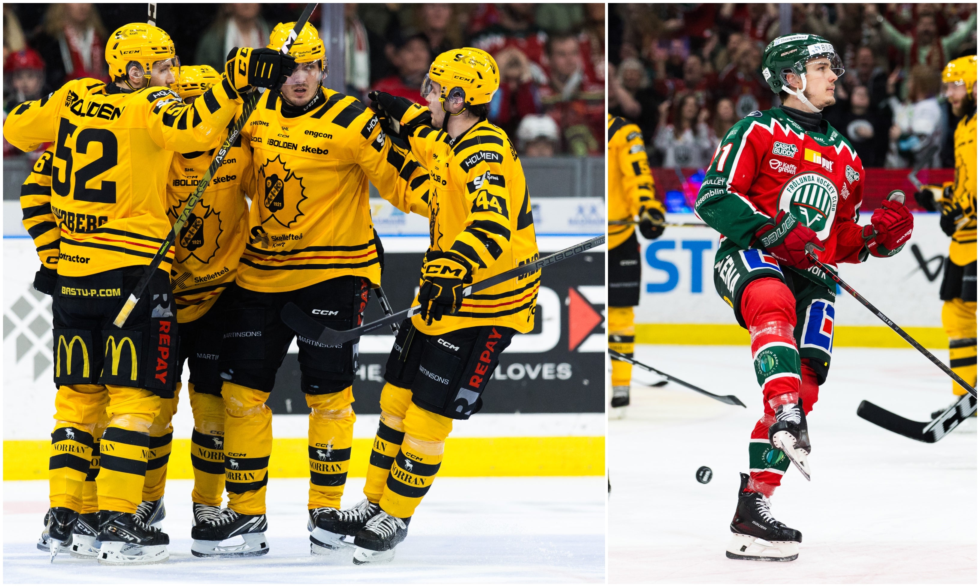 Skellefteå/Frölunda split