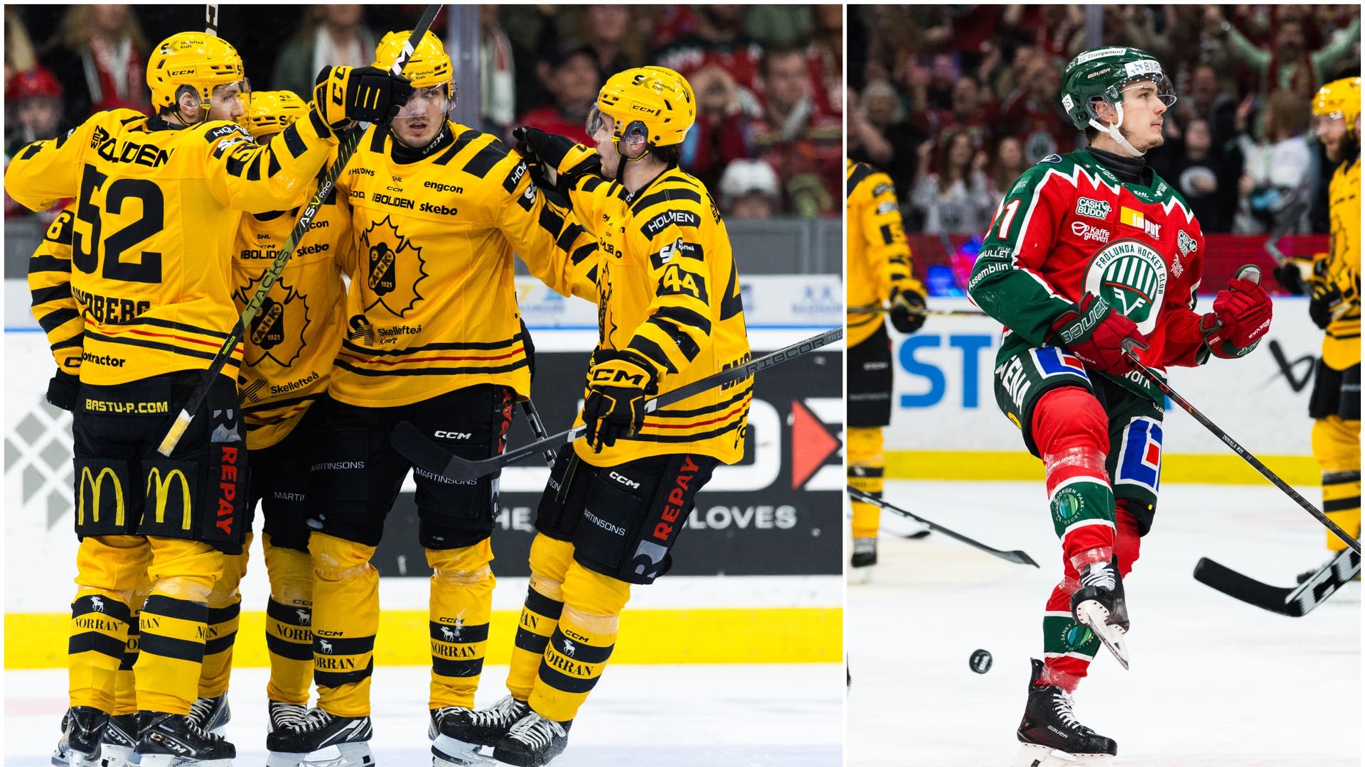 Skellefteå/Frölunda split