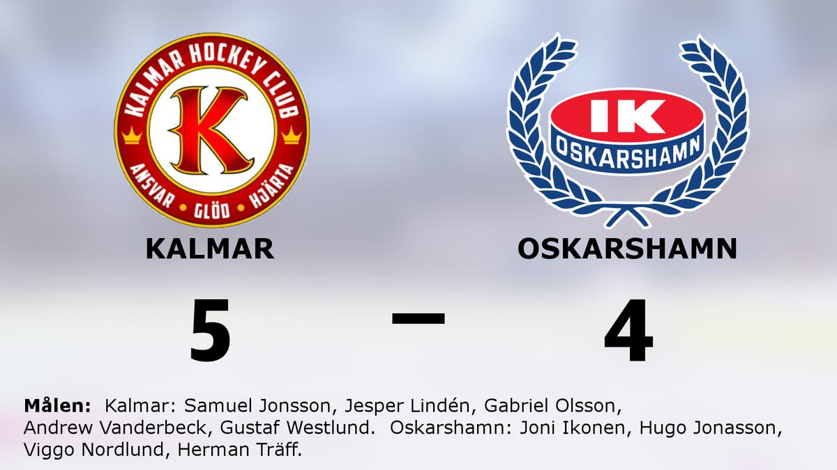 Förlängningsseger för Kalmar mot Oskarshamn