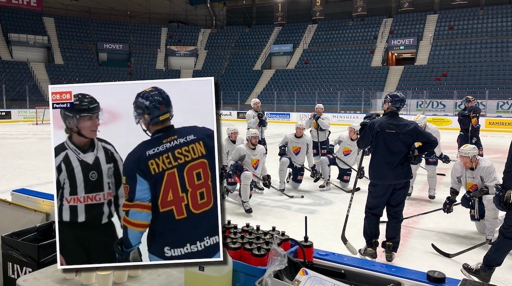 Djurgården träning Hammar Axelsson