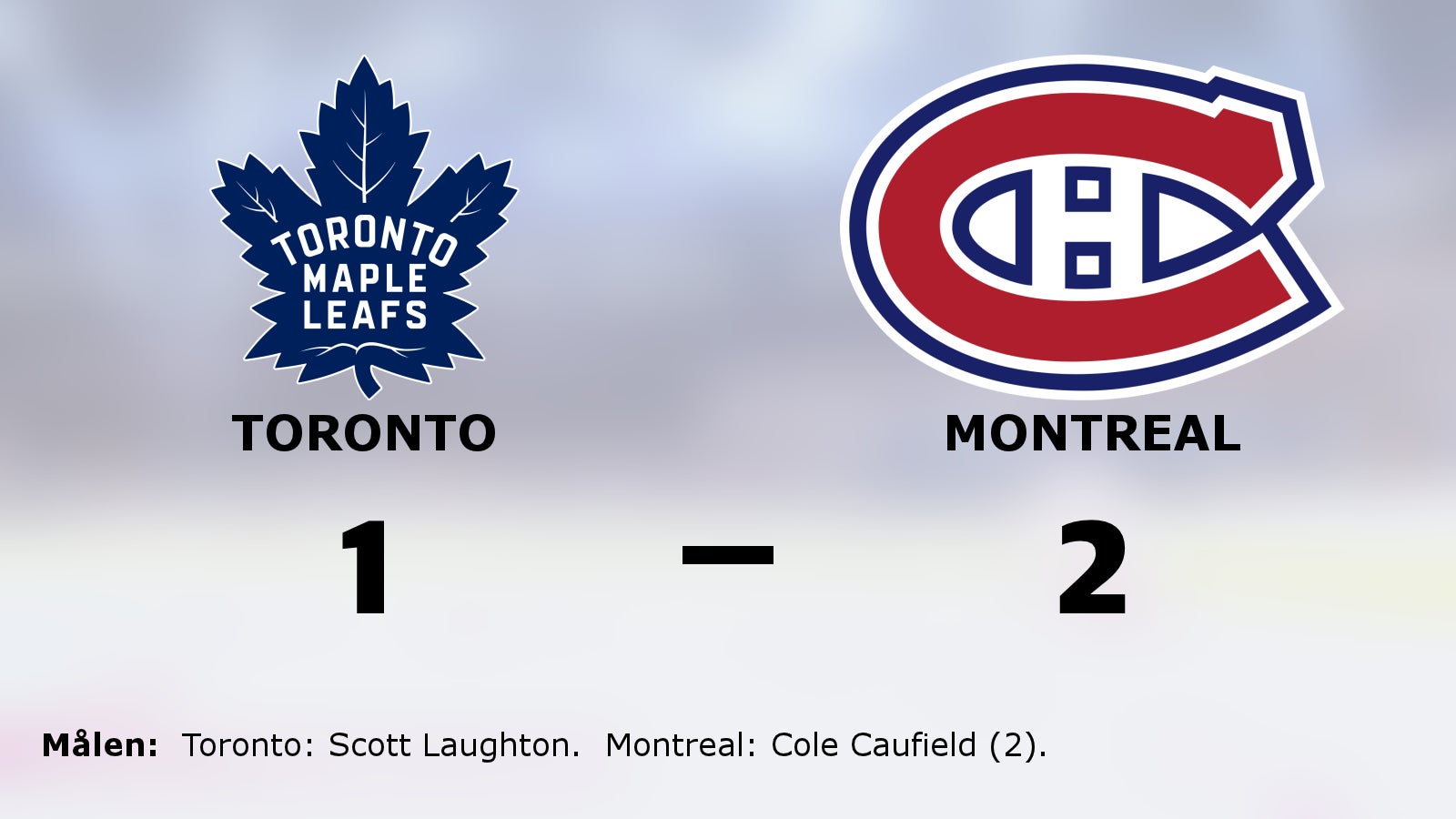 Straffar avgjorde för Montreal i bortasegern mot Toronto