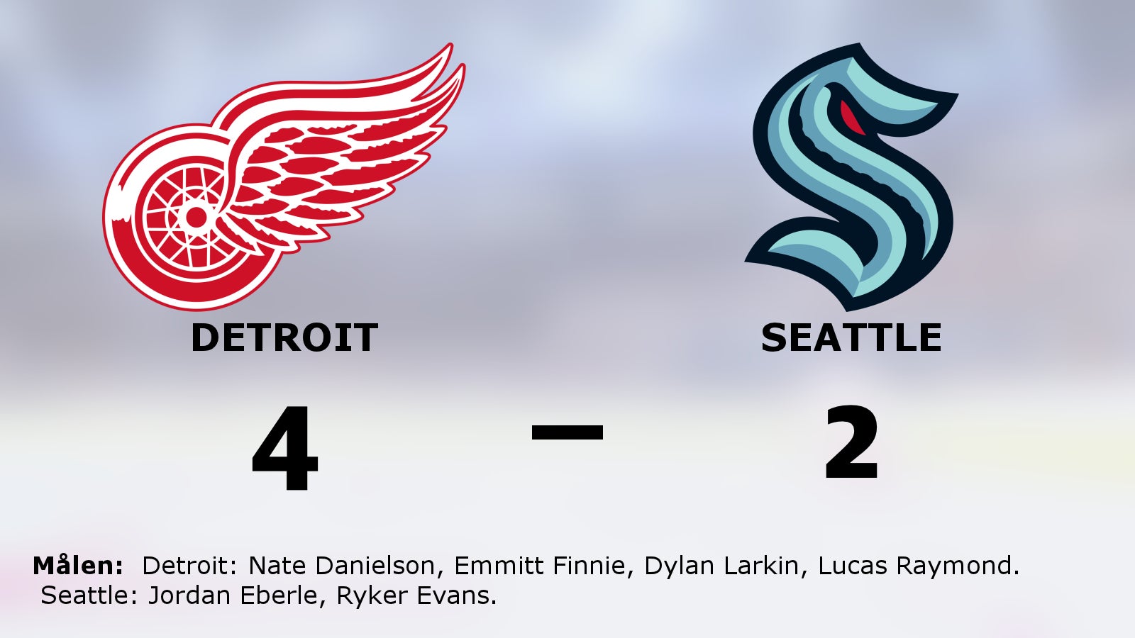 Detroit segrade i toppmötet – Emmitt Finnie hjälte