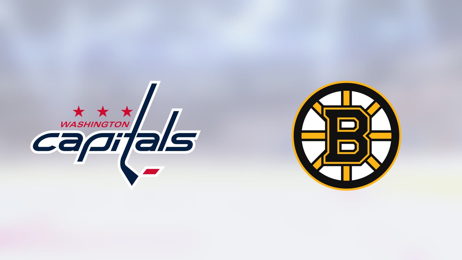 Washington mot Boston i Capital One Arena i premiären av NHL