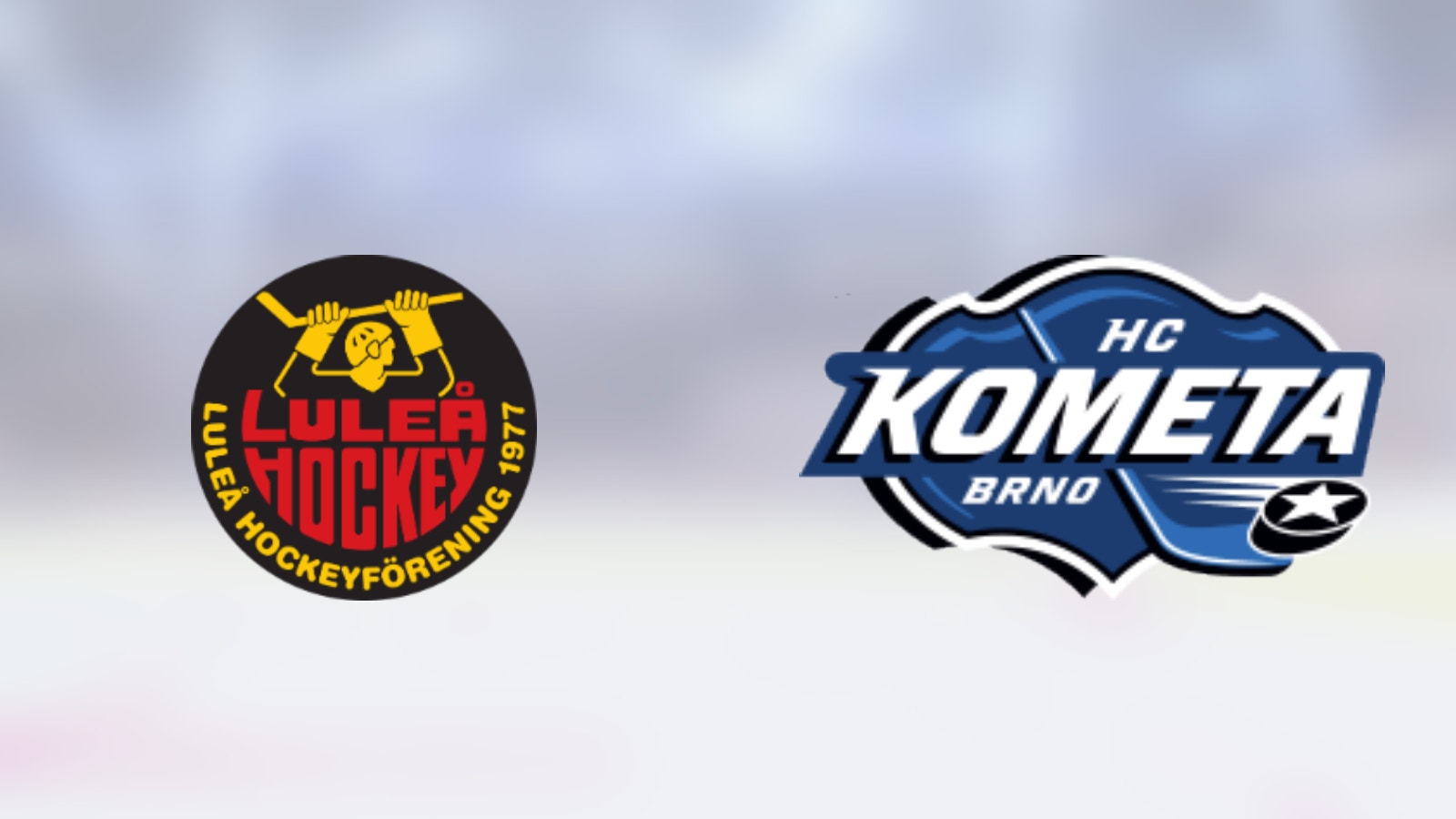 Luleå och Kometa Brno jagar perfekta starten i CHL Åttondelsfinal herr