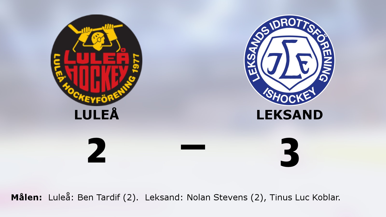 Efter fyra förluster i rad – äntligen är sviten bruten för Leksand