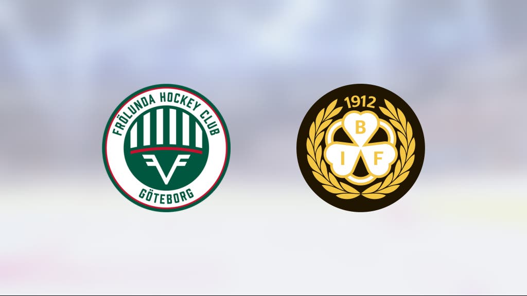 Stark seger för Frölunda HC i toppmatchen mot Brynäs
