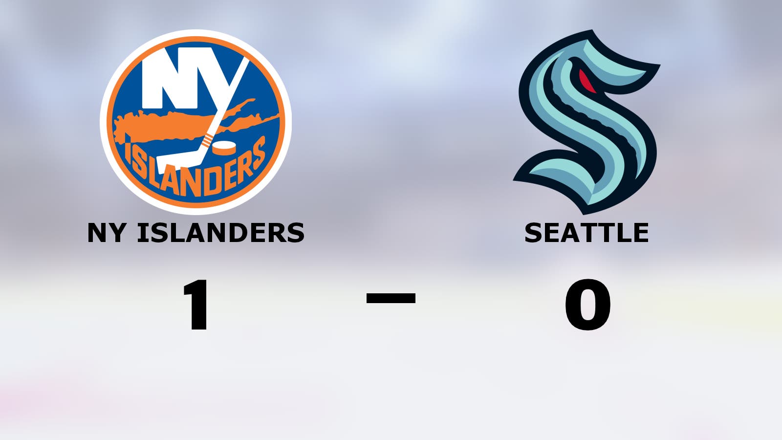 NY Islanders besegrade Seattle med knapp marginal