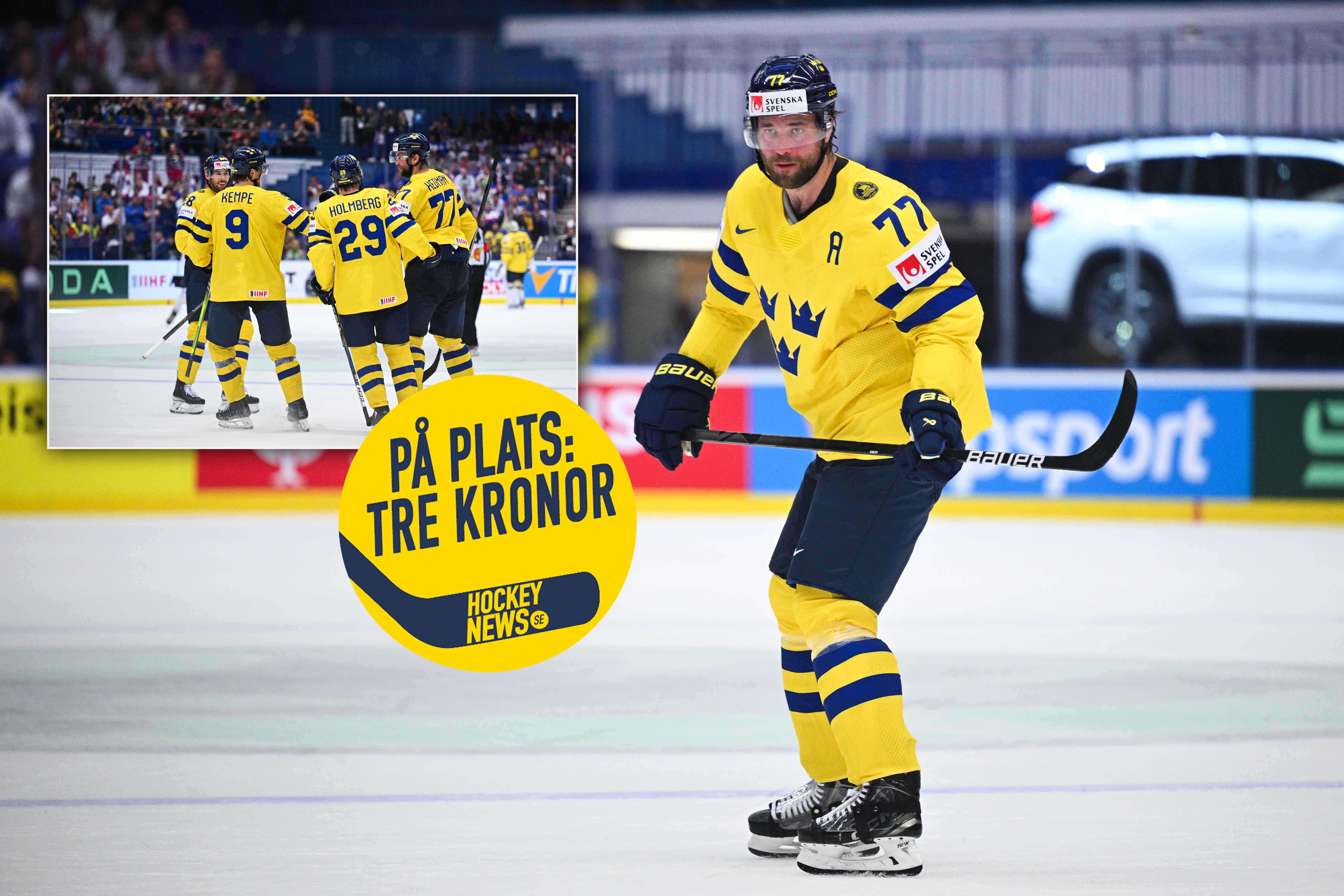 Victor Hedman, Tre Kronor.