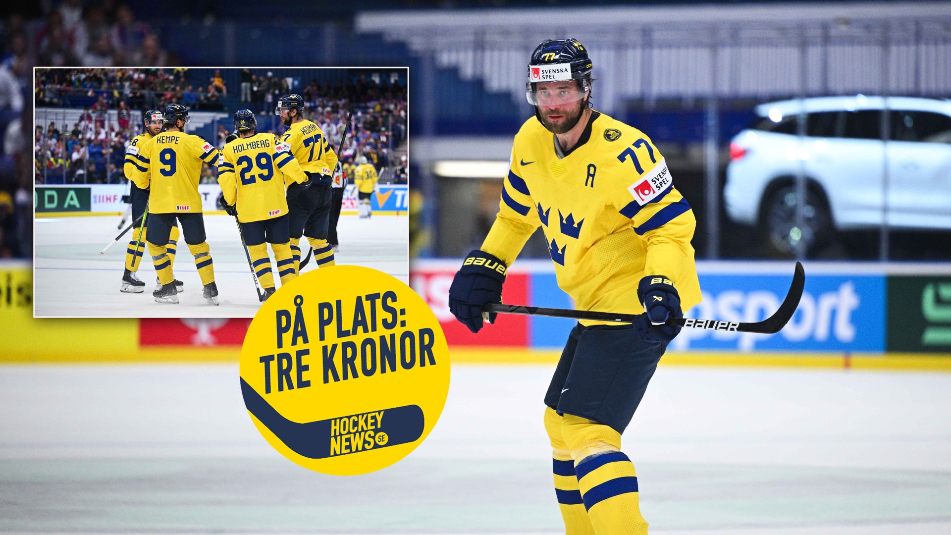 Victor Hedman, Tre Kronor.