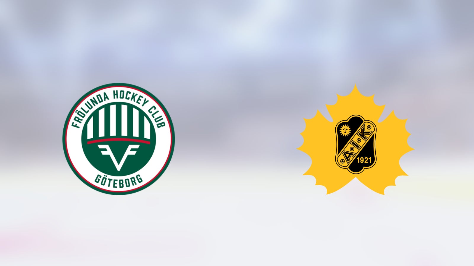 Frölunda HC hoppas på ännu en seger i mötet med Skellefteå AIK