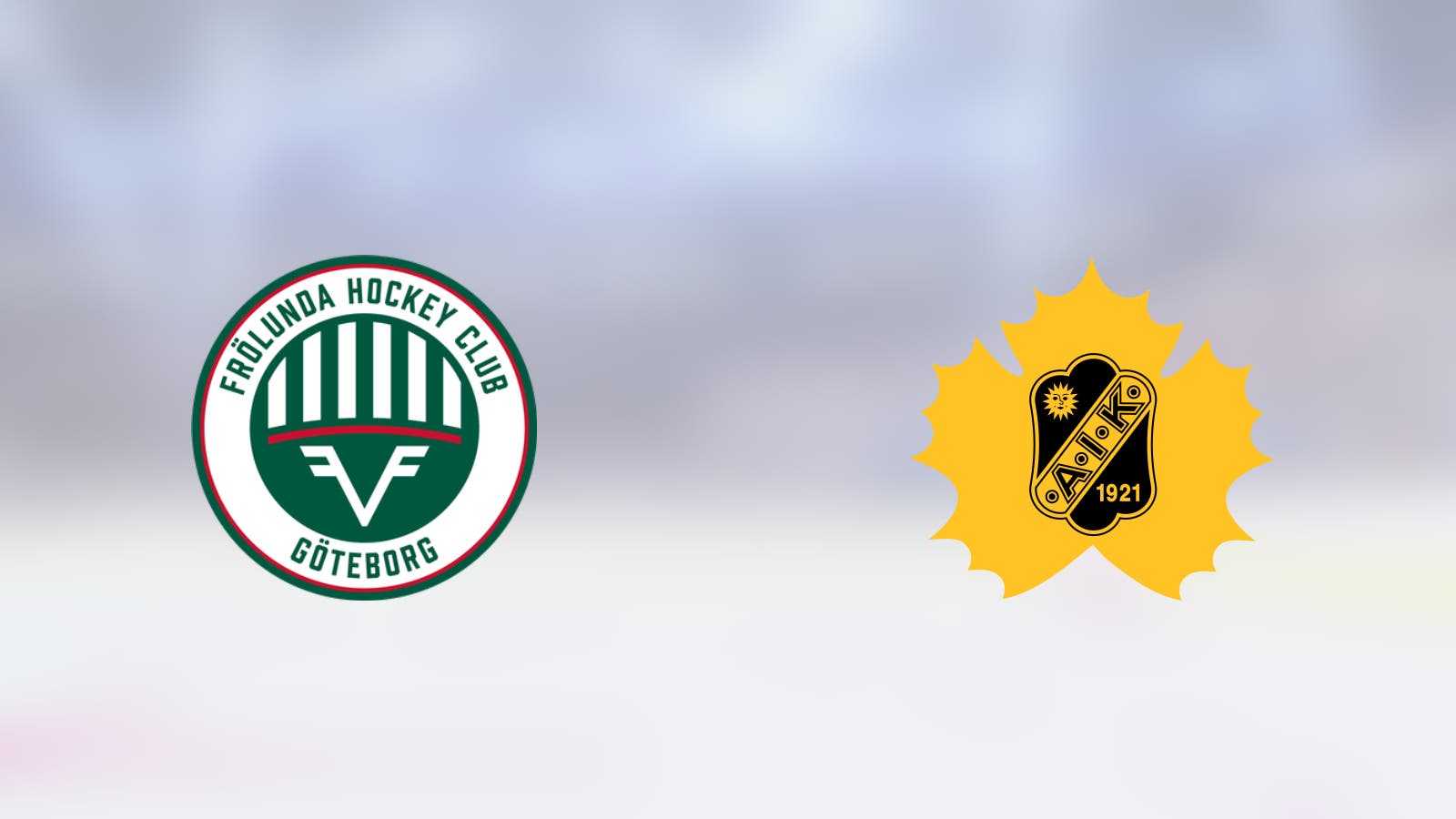 Frölunda HC hoppas på ännu en seger i mötet med Skellefteå AIK