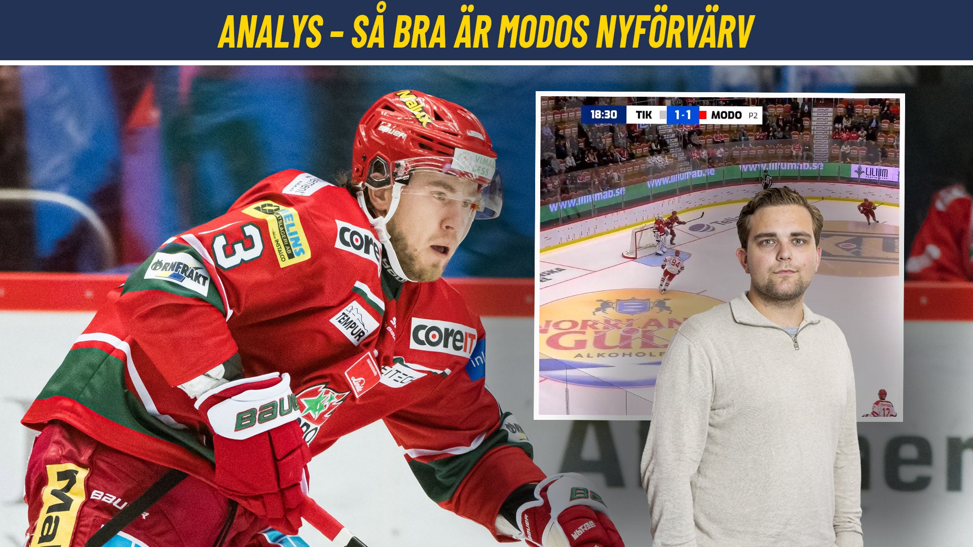 Foto: Modo/Skärmklipp SportExpressenPlay