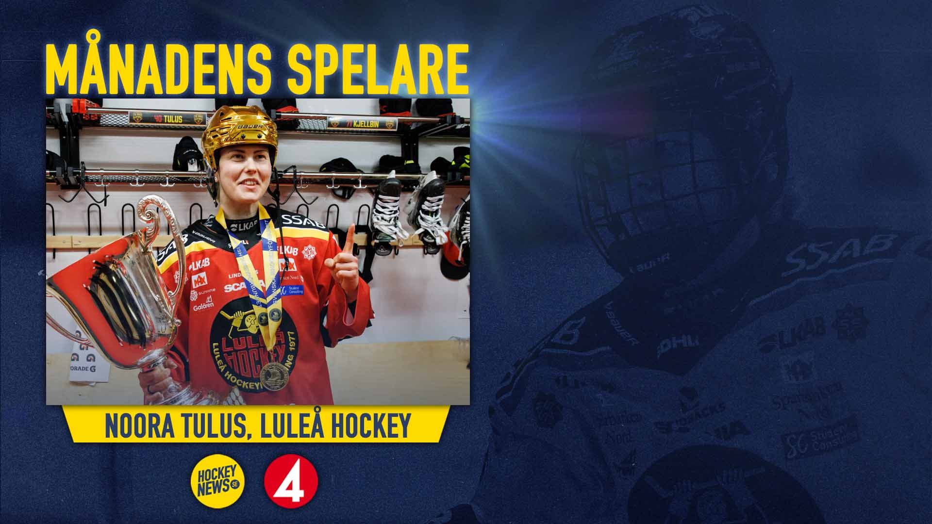 Noora Tulus Månadens spelare