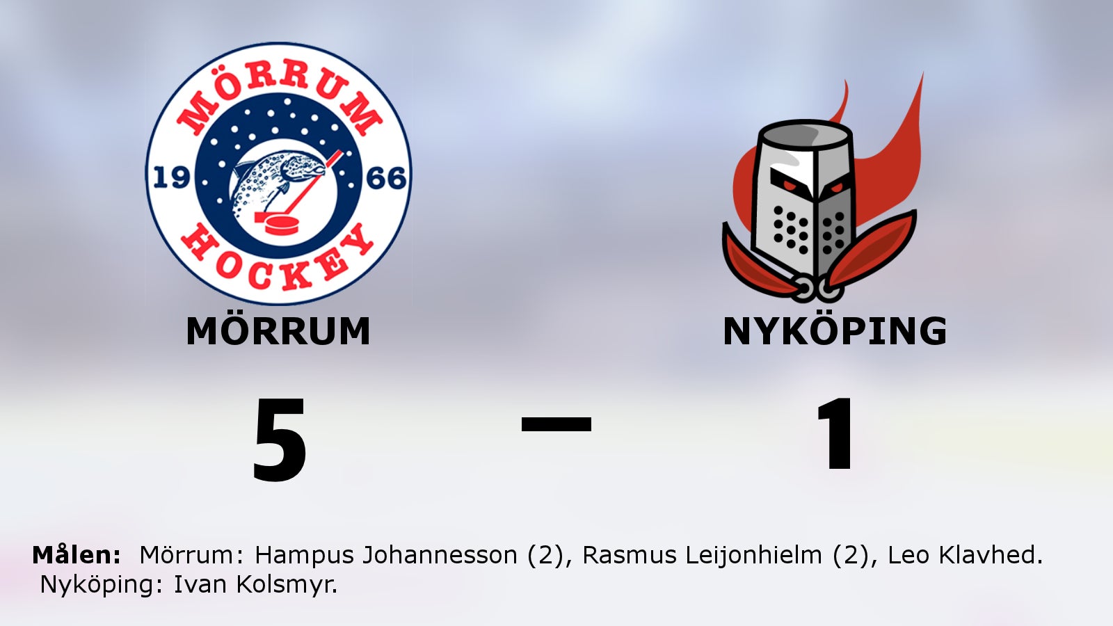 Mörrum tog ny seger mot favoritmotståndet