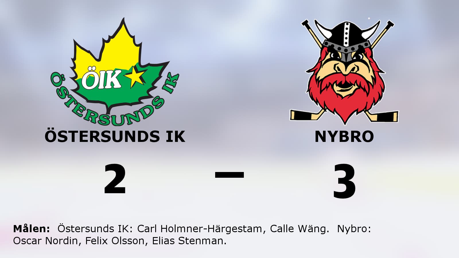 Nybros fina svit fortsätter mot Östersunds IK