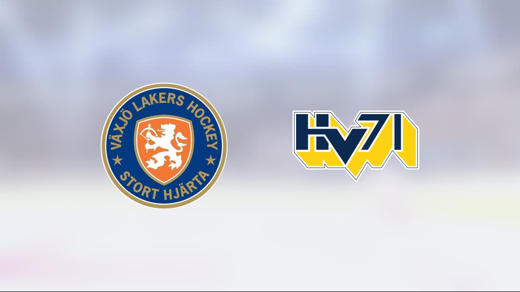 4–2-seger för HV 71 – besegrade Växjö