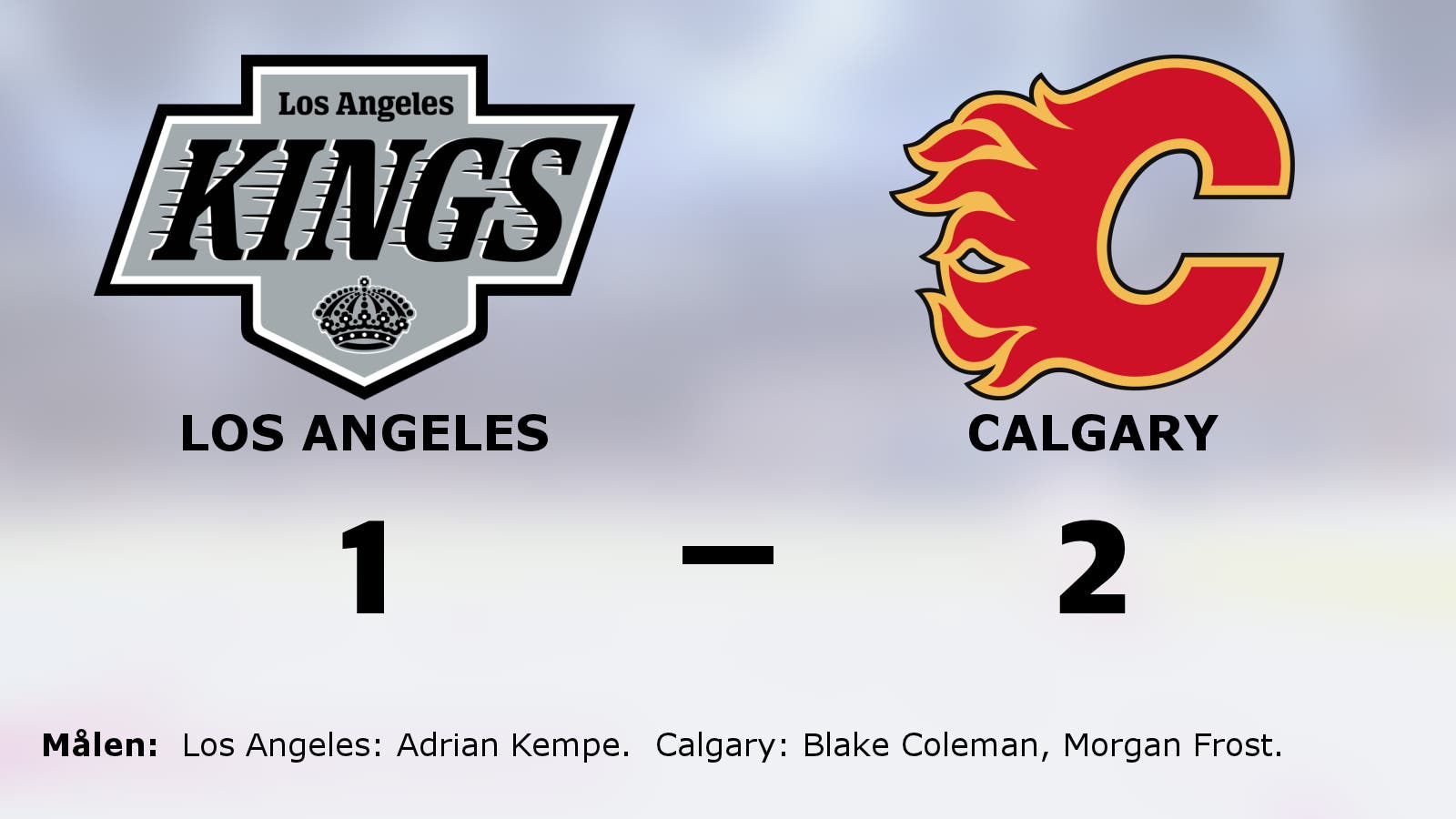 Calgary fortsätter segersviten mot Los Angeles