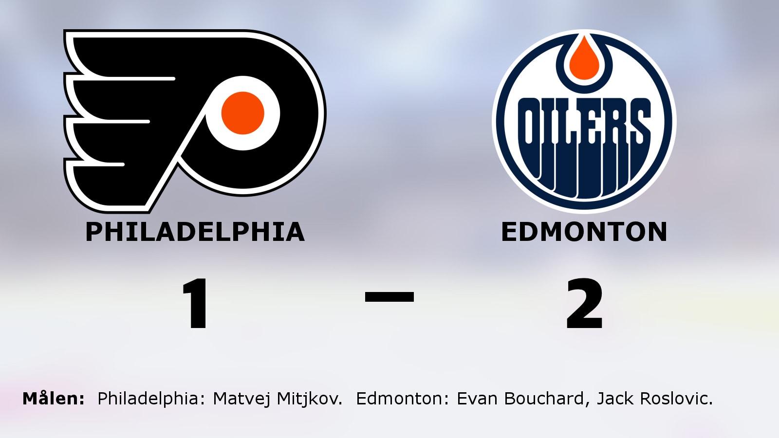 Edmonton avgjorde i förlängningen mot Philadelphia