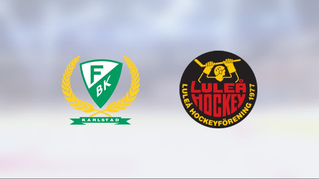 Luleå vann mot Färjestad – efter mål av Sarah Bujold