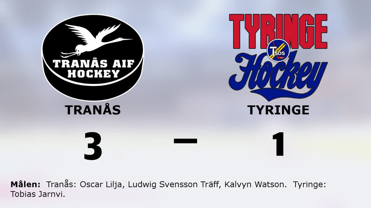 Tranås tog hem segern mot Tyringe på hemmaplan
