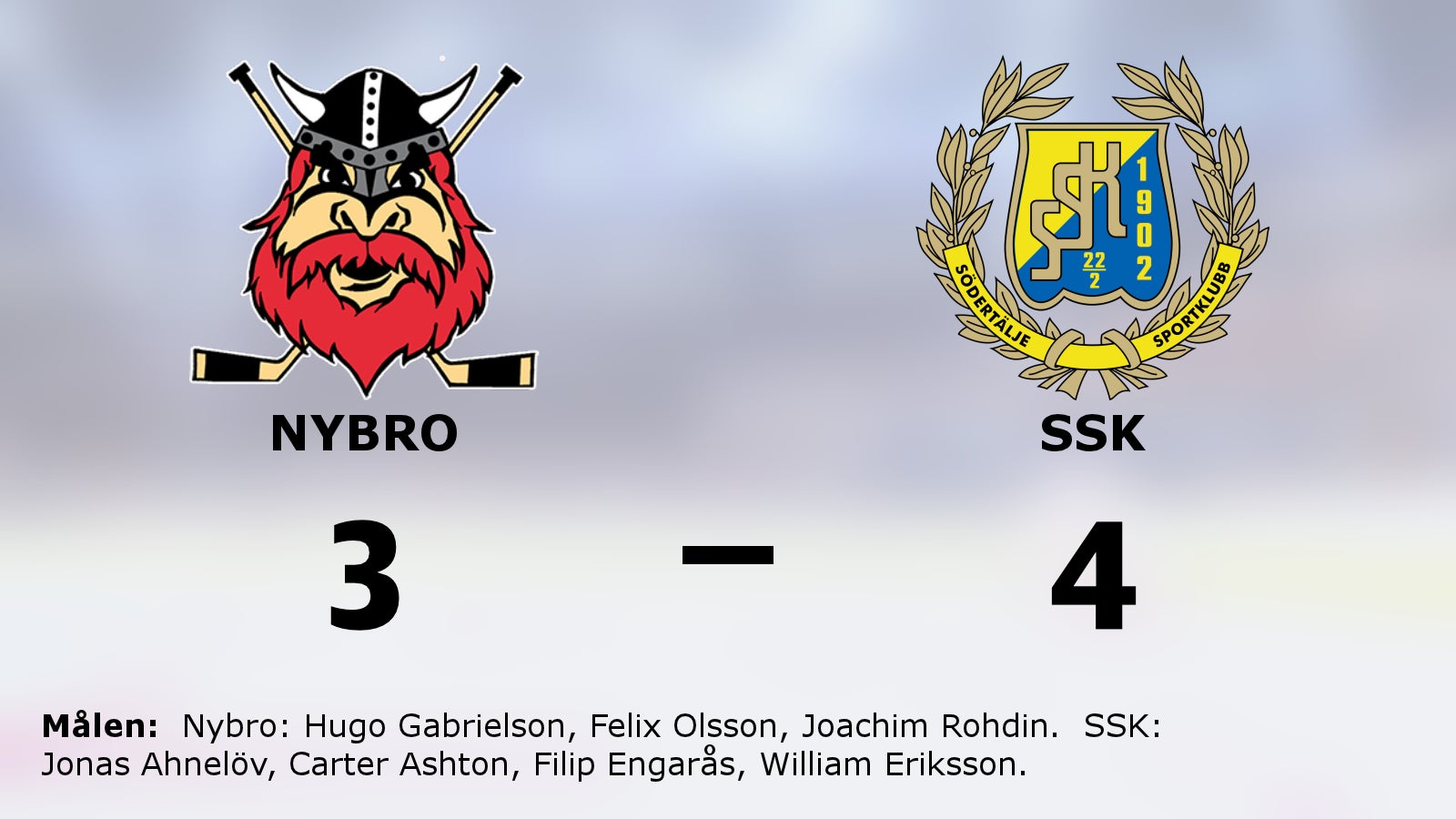 SSK slog Nybro i måljämn match i Liljas Arena