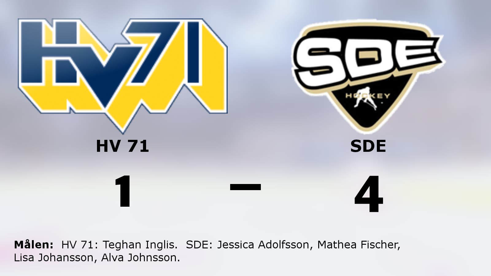 Ny seger för SDE mot drömmotståndet