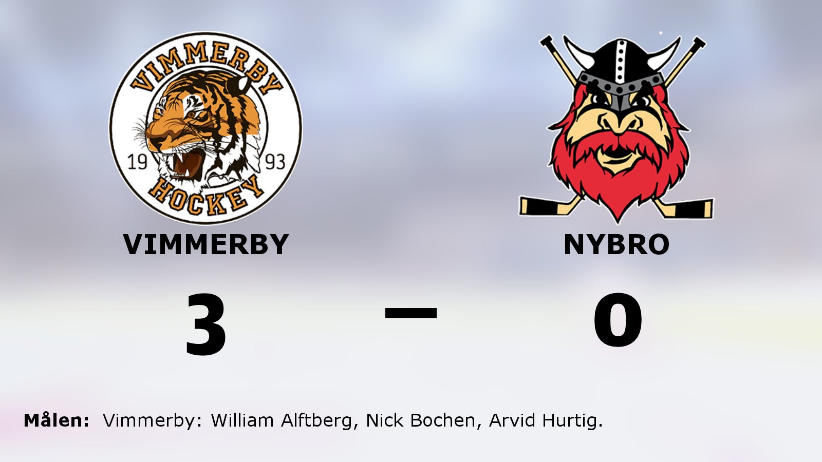 Stabil seger för Vimmerby – höll nollan mot Nybro