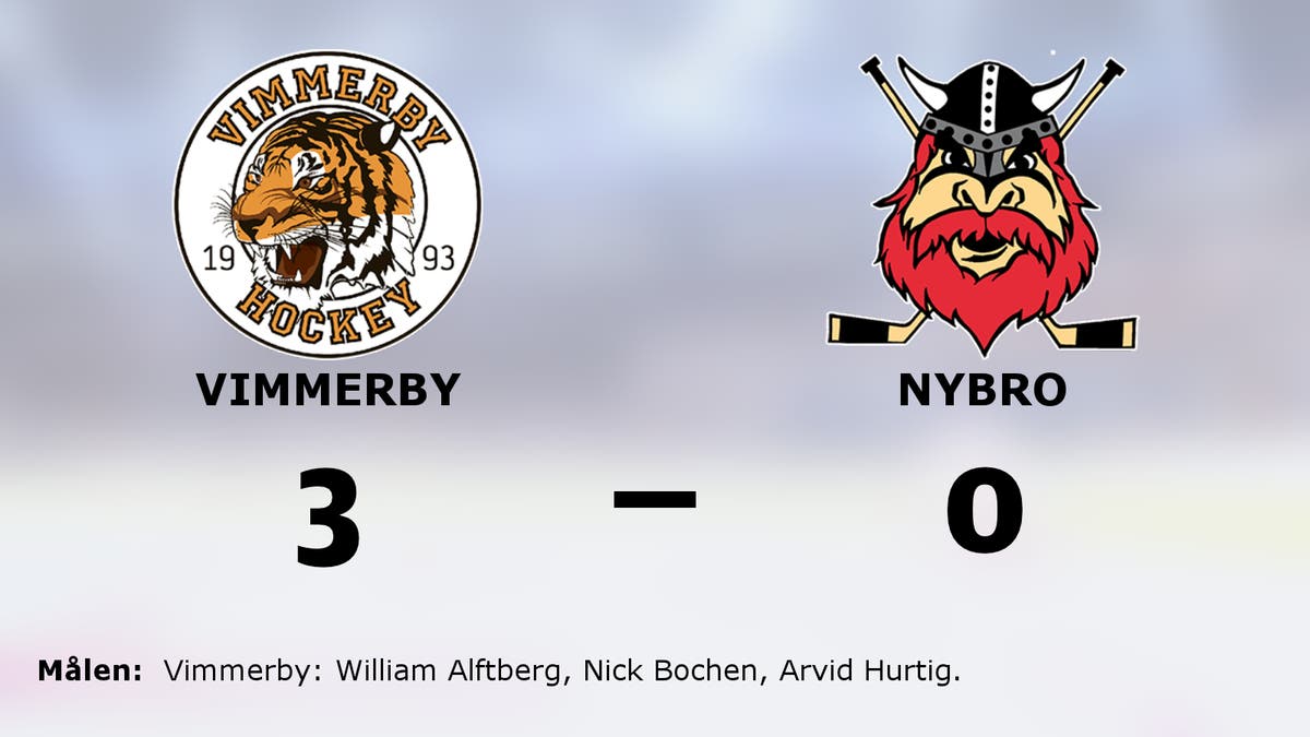 Stabil seger för Vimmerby – höll nollan mot Nybro